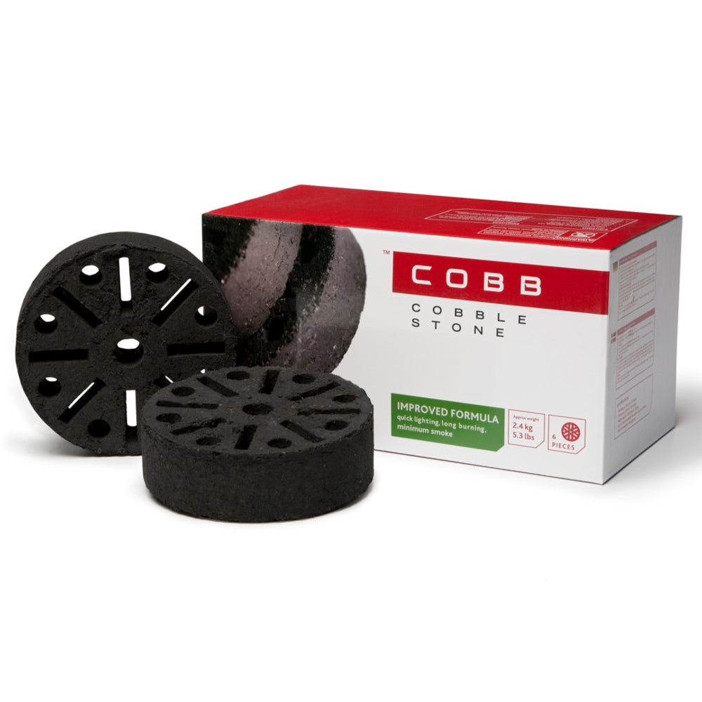 Söetabletid COBB Cobblestones firmalt GRILIAI.LT hoiavad kuumust kaks tundi. Pärast süütamist lakkavad need suitsu eraldamast 3 minuti möödudes. Ohutu ja ökonoomne.
