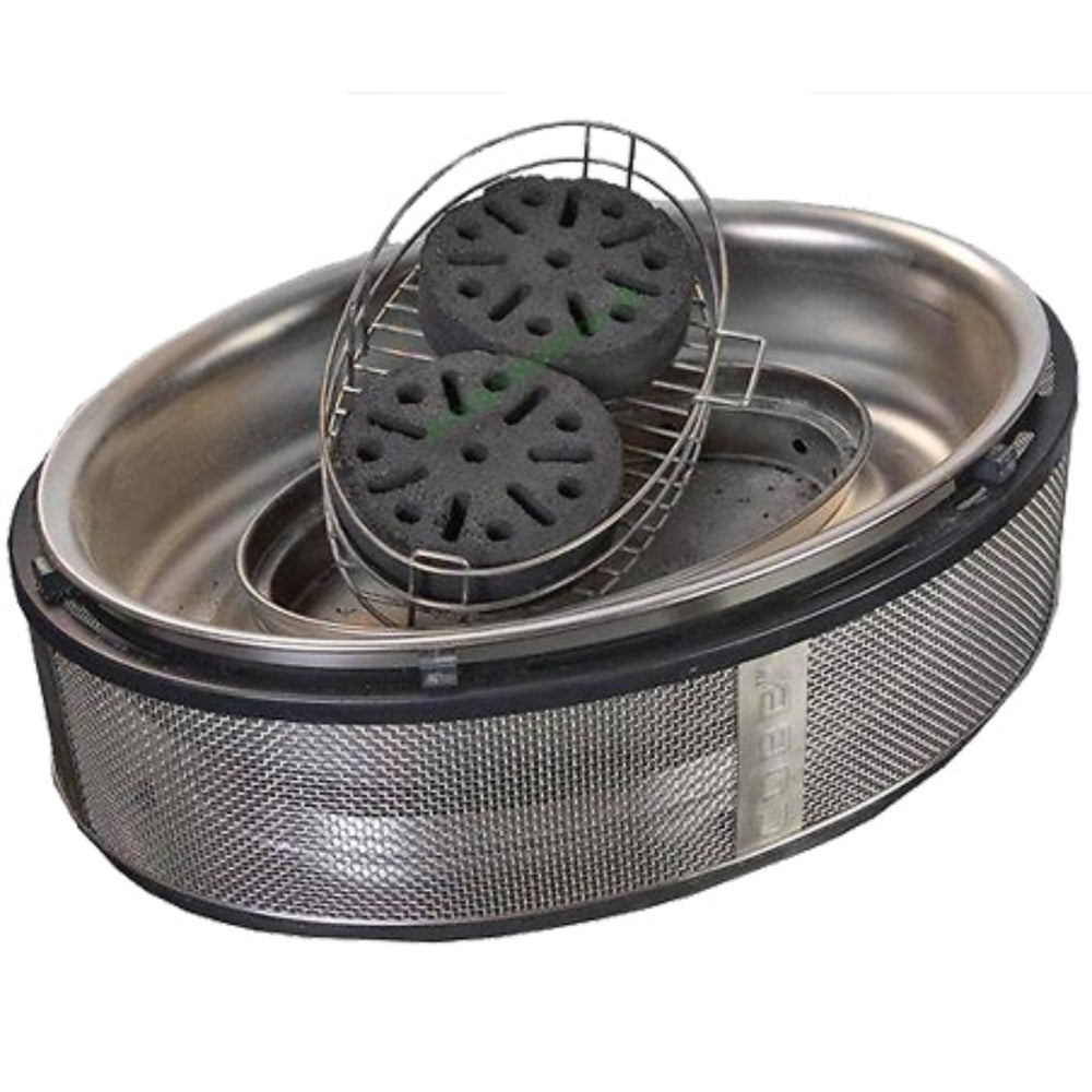 COBB Supreme grilli kütusekorvi mahub kaks söetabletti