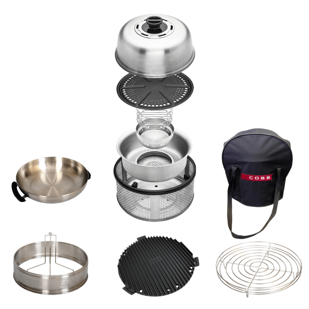 Kaasaskantav/piknikugrill COBB Kitchen in a BOX (Premier AIR), Ø 33cm 